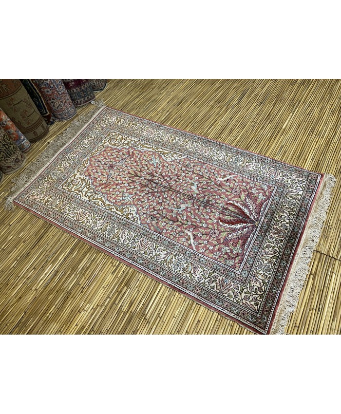 Handmade Turkish Kayseri Original Silk Carpet – FREE SHIPPING..!